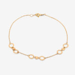 انگشتر تمام نگین رنگ طلایی ژوپینگ